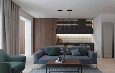 合理規劃，充分體現小空間的優雅與靜謐