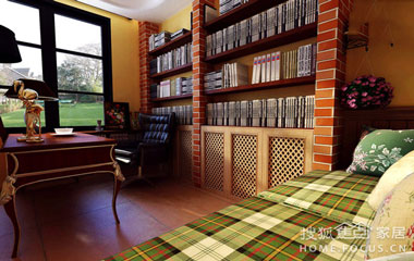愛讀書的人,裝修書房都注意了這五點