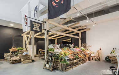 一個(gè)“市集”的辦公環(huán)境 | 華空間設(shè)計(jì)