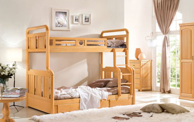 九成消費者青睞實木兒童家具