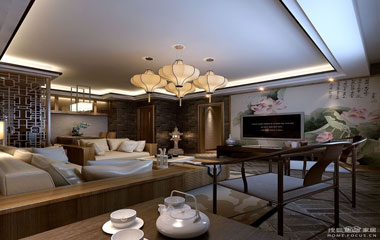 客廳吊燈裝飾，室內客廳吊燈圖片欣賞