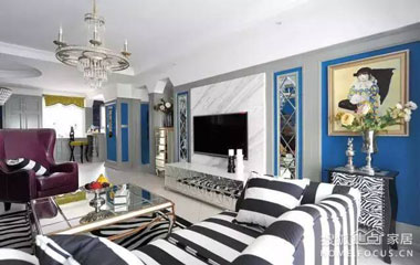 電視背景墻設計，把朋友們都給美翻了！