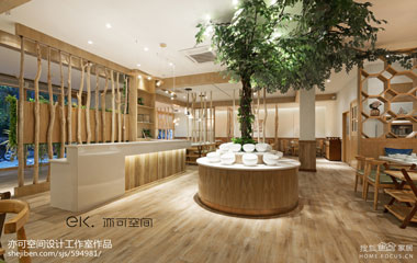 【工裝】一個把大樹搬進餐廳的火鍋店，看看什