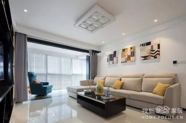 去了朋友家才知道,客廳這樣裝才好看!