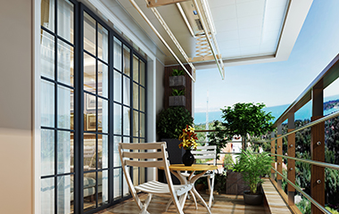 陽臺是先裝晾衣機，還是吊頂？