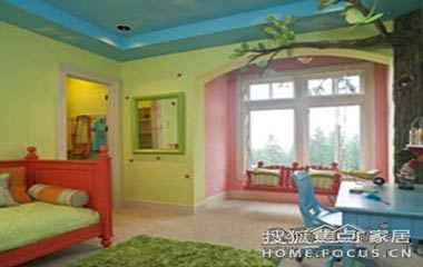 3招教您打造趣味十足兒童房