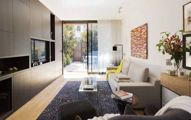 狹長(zhǎng)型舒適時(shí)尚公寓 教你小空間如何大利用