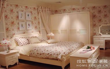 讓自己充分的休息 世外桃園般的田園風(fēng)格臥室