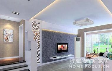 電視背景墻設計 營造賞心悅目的看電視的環境