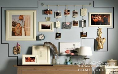 彰顯親情友情愛情的角落 照片墻的懸掛小技巧