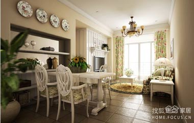 拋不開的田園情懷 清新自然的田園風設計小窩