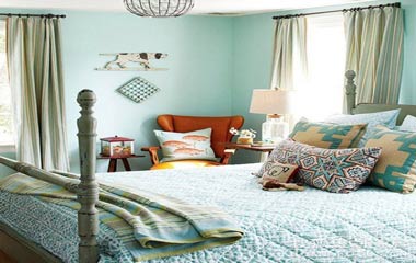 簡單又復雜的臥室設計 整體色彩搭配出完美