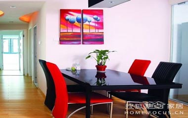 高級白領裝修色彩天地 年輕人的98㎡空間