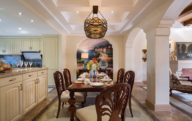 別墅裝修美式風格實景展示