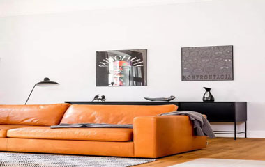 簡約而優雅的空間，帶來高格調的藝術品位