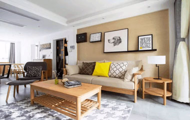 ?美得沒(méi)話說(shuō)，沙發(fā)背景墻就該這樣布置