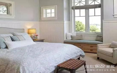 漂亮的飄窗，給你一個美麗的小空間