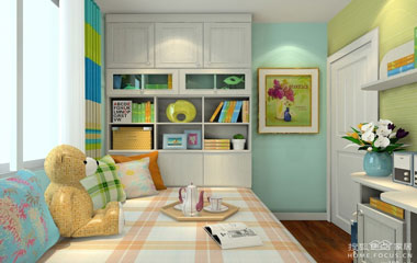 小戶型書房裝修簡單3步曲！