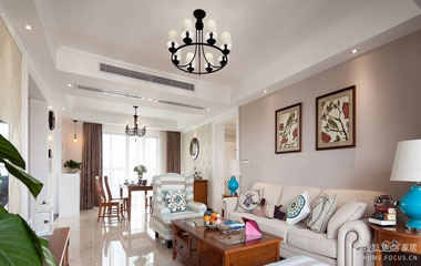 美式客廳吊頂裝修要點有哪些呢？
