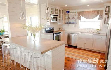 教你四步打造一個完美開放式廚房