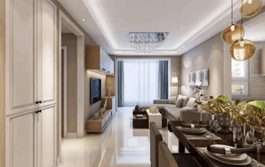 暖色調現代簡約風格，優雅清凈好愜意！