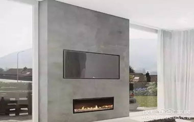 這樣的電視背景墻，絕對為空間減負......