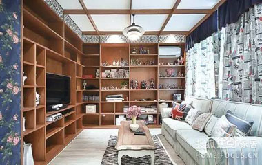 混搭裝修，墻面做裝飾格太好看了！