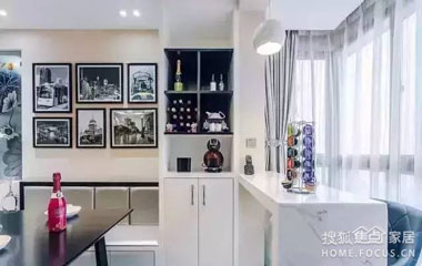 我家里只是多了一個餐邊柜，卻美得不像話！