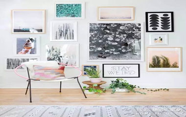 教你1分鐘打造高逼格照片墻，把旅行中的風景掛