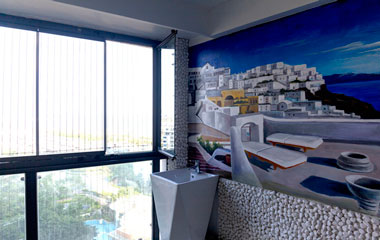 我的楓景,靜謐幽藍(lán),一套徜徉在海洋里的家裝