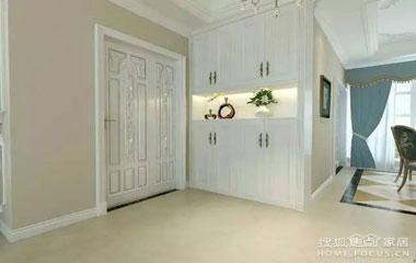 玄關鞋柜這樣裝,客人進門印象好!