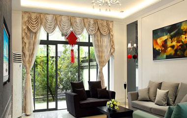 這些空間的別墅窗簾怎么選擇？別墅窗簾設計有