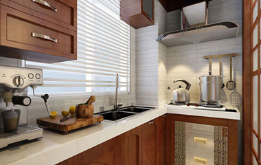 美式廚房設計升溫家的空間!