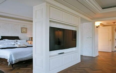 臥室隔斷設計，一墻之隔巧劃分