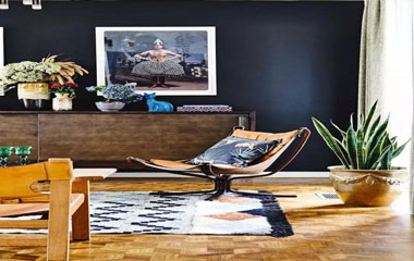 高級感印花與色彩搭配,讓家充滿熱情與活力