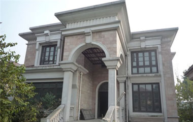 別墅外墻磚貼圖 別墅外墻磚效果圖