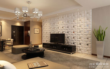 3D背景墻的設計 你想不到的驚喜