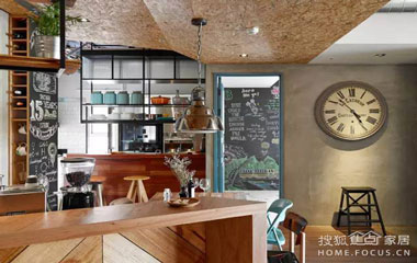 原來通過軟裝也能把家設計出咖啡館的味道！