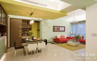 客廳區(qū)域原來可以這樣劃分!實用給100分!