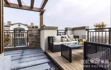 復式露臺裝修風格,偷得半日閑