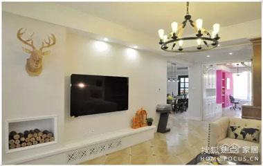 大空間的北歐之戀 ▏ 三居室,也混搭