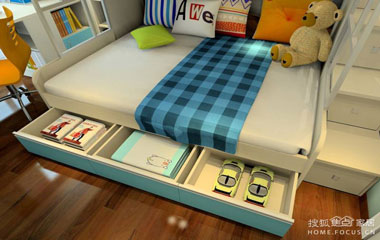 兒童房上下床這樣設計,我給滿分!