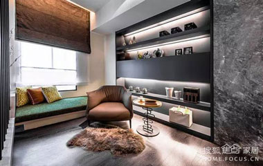 書房書架設計擺放，怎么做呢？