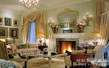 自己也可以擁有一間美劇中的舒適客廳