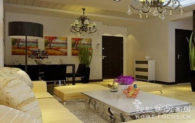 時尚混搭裝修風格的裝修設計效果圖