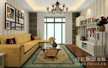 三十平米的客廳 用心就能打造一片新天地