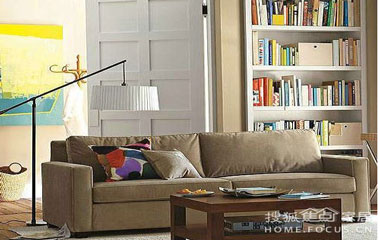 簡約客廳落地燈 打造素雅北歐風格客廳