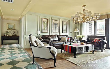 美式混搭風格家裝的裝修設計風來襲