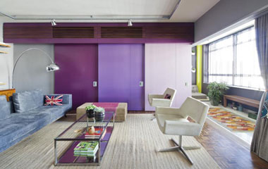 巴西現(xiàn)代摩登風(fēng)公寓 色彩搭配驚艷至極