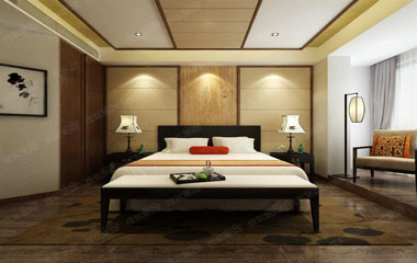 鄭若其原創(chuàng)設(shè)計(jì):內(nèi)斂的現(xiàn)代中式空間效果圖